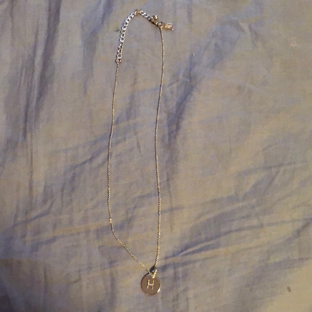 Kate Spade Gold Plated Initials Pendant Necklace